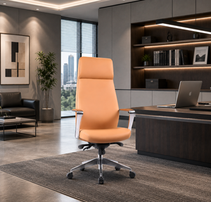 Chaise de bureau KINSHA, mobilier commercial, design ergonomique, hauteur réglable, chaise élévatrice contemporaine pour la maison, le bureau et la chambre - Product Image 1