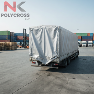 Bâche en polyéthylène double couche pour la protection contre les intempéries et les applications de stockage à long terme, couverture de sol et toiture temporaire - Product Image 2