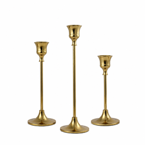 Copper Candlestick Holder Decorative <b>Taper</b> <b>Candle</b> Stand For Home Wedding Christmas Decoration Durable Metal <b>Candle</b> Holder - Product Image 4