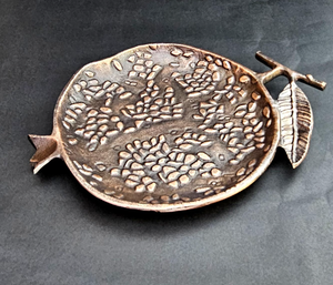 Assiette de luxe nordique en forme de grenade, vaisselle élégante, plat de service décoratif et bols, bol doré en forme d'ananas - Product Image 6