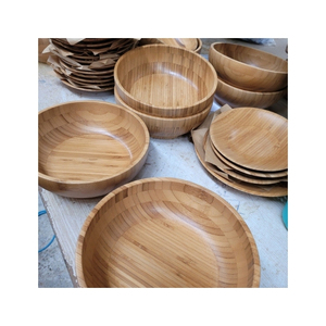 TOP SELLING Bamboo Bowl Clean Safe Eco Friendly Tableware for Serving Rice, Snack and Catering Portions with Smooth Bamboo Mater - Product Image 3