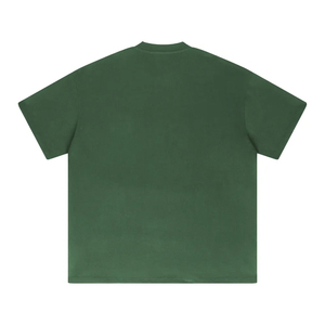 เสื้อยืดคอกลมสีเขียวล้วนสำหรับผู้หญิง แขนสั้น ทรงหลวม ผ้าฝ้ายเจอร์ซีย์ ระบายอากาศได้ดี สวมใส่สบายทุกฤดูกาล รุ่นปี 2026 - Product Image 6