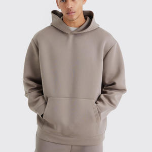 Sweat-shirts pour hommes, dernier design OEM, personnalisables avec logo, tissu 100% coton, poches kangourou, coupe ample, pour l'hiver. - Product Image 6