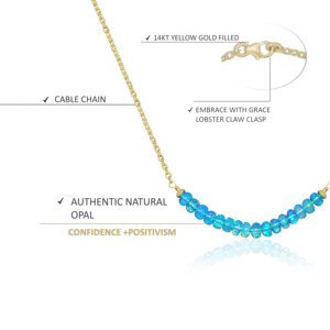 Collar de Cadena con Barra Curva para Mujer, Elegante y Minimalista - Product Image 4