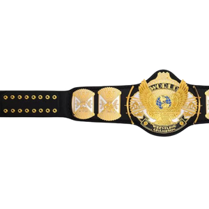 Ceinture de championnat de lutte mondiale, design aigle doré premium avec sangle noire et logo W audacieux, haute qualité, personnalisable - Product Image 4