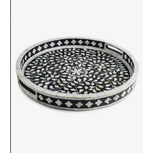 Los Más Vendidos: Platos y Bandejas Decorativas para Servir Alimentos en Cualquier Evento, Hechas con Incrustaciones de Hueso - Product Image 1