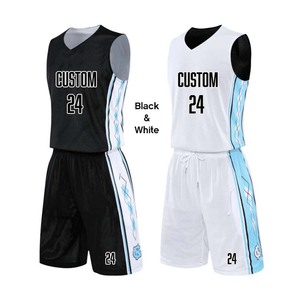 Uniforme de Baloncesto de Verano Transpirable con Diseño Personalizado, Ropa Deportiva, Jersey con Impresión por Transferencia de Calor, Absorbe la Humedad, Protección UV - Product Image 1