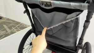 KS-6200 Foldable Aluminum Alloy Dog <b>Trailer</b> Pet Stroller Independent Suspension 45-50kg Capacity 600D Water Resistant Fabric - Product Image 5