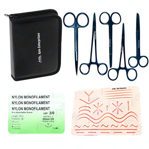 Kit de formation avancé en dissection et suture, chirurgie, anatomie, instrument médical, kit complet de pratique de suture pour étudiants en médecine - Product Image 1