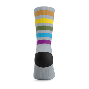 Chaussettes montantes personnalisées de haute qualité pour hommes en Spandex/Polyester, avec doublure en coton respirant et écologique, pour le basketball et les sports (taille adulte) - Product Image 3