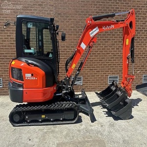 Mini-excavatrice compacte Kubota KX033 4, machine de terrassement haute puissance, performance fiable, force de bras puissante, parfaite pour la construction - Product Image 6