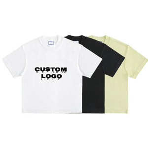 Men's <b>White</b> Short Sleeve O-Neck T-Shirt Regular Fit Casual Solid Color Cotton Knitted Blank Design Men Essentials Boxy <b>Tee</b> Shirt - Product Image 6