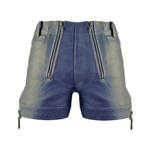 Best Selling High Quality <b>Leather</b> <b>Shorts</b> For Sale Custom Made Casual Wear Men <b>Leather</b> <b>Shorts</b> For Adult Use - Product Image 4