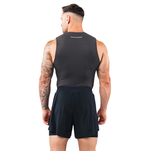 Camiseta sin mangas de compresión para hombre, ajuste muscular, para gimnasio, entrenamiento atlético, capa base, ropa deportiva Ink Activewear - Product Image 4