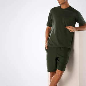 Casual Outfit T Shirt <b>Shorts</b> <b>Lightweight</b> Soft Breathable Fabric Suitable For Streetwear Summer <b>Men</b> Summer Set Modern Two Piece - Product Image 3