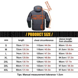 Veste softshell à capuche pour homme, poche à rabat, doublure en polaire, coupe-vent, résistante à l'eau, veste utilitaire, gris noir, OEM personnalisé - Product Image 2