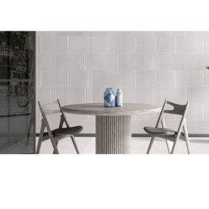 Revêtement mural en porcelaine émaillée sculptée 600x1200, grand carrelage, texture luxueuse pour les murs intérieurs des propriétés commerciales. - Product Image 2