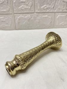 Empuñadura de Bastón de Latón Sólido Moderna, Punta de Bastón de Latón Personalizada OEM de 5 Pulgadas, Fabricante Mayorista de Piezas para Bastones de Uso Exterior - Product Image 4