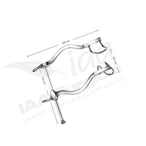 Retractor Abdominal Manual, Instrumento Quirúrgico Médico de Acero Inoxidable, Aprobado por CE e ISO para Uso Clínico - Product Image 2