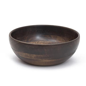 Bol en bois écologique fini à la main, magnifique, pour servir des fruits secs, des noix, des chocolats, des biscuits, des collations, style américain - Product Image 2