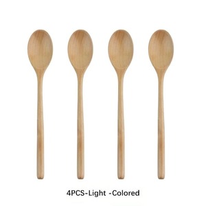 Hand Carved Artisan Wooden <b>Spoon</b> Natural Eco-Friendly Hardwood Serving Ladle Decorative Hollow Handle <b>Spoon</b> for Kitchenware - Product Image 3