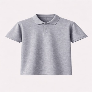 เสื้อโปโลแขนสั้นสีเขียวล้วนสำหรับผู้ชาย ผ้าฝ้ายอ๊อกซ์ฟอร์ด สวมใส่สบาย ระบายอากาศได้ดี ดีไซน์เรียบง่าย - Product Image 4