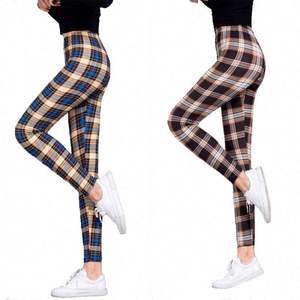 Leggings en tricot torsadé pour femme, taille haute, chauds, côtelés, épais, thermiques, pantalons d'hiver, décontractés, pour la détente et les activités - Product Image 2