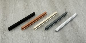 Modern Stainless Steel Cabinet Bar Handles Black <b>Gold</b> Bronze Finish Durable Kitchen Furniture <b>Drawer</b> <b>Pulls</b> Hotel Outdoor Bedroom - Product Image 6