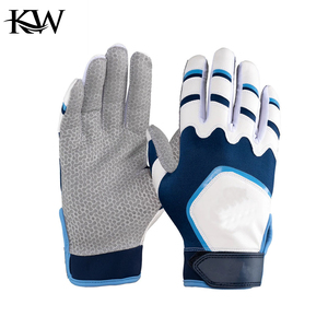 Professional Batting Gloves Baseball Soft Leather Palm Enhanced <b>Grip</b> <b>Control</b> Breathable Stretch Fabric Comfortable Fit Sports - Product Image 4