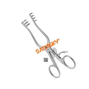 Rétracteurs auto-retenus Forceps WEITLANER 14 CM Acier inoxydable Manuel Certifié CE Classe III Garantie 3 ans Logo personnalisé - Product Image 1