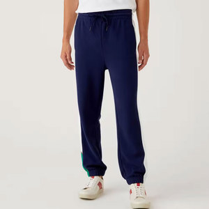 HILTON ENTERPRISES <b>Men's</b> <b>Navy</b> Blue Sweatpants 100% Cotton Fleece Thickness High Elastic Waist Drawstring Closure Casual <b>Joggers</b> - Product Image 6