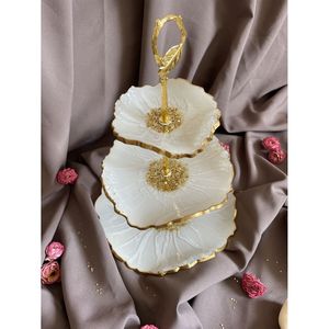 Support à gâteau en résine décoratif pour la maison, pour la vaisselle de fête et les décorations de table - Product Image 2