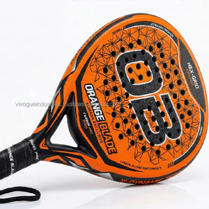 Raquette de padel professionnelle OEM en fibre de carbone, noyau en EVA, durable, 3K 12K 18K, haute qualité, raquettes personnalisées - Product Image 6