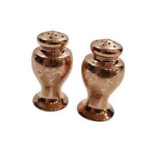 Modern Stainless Steel Slanted <b>Salt</b> Pepper Shakers Adjustable <b>Coarseness</b> Leak Proof Dishwasher Safe Durable Spice Dispenser - Product Image 5