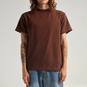 High Street Shakawear Men's Casual Cotton <b>Tee</b> Shirt Blank Heavy Weight Active Short Sleeve Customize <b>White</b> Color <b>Tees</b> T-Shirts - Product Image 2