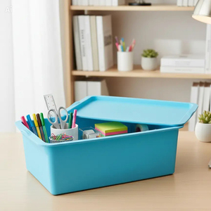 OEM Custom PP Plastic <b>Storage</b> Container With Lid Food Grade <b>Box</b> - Product Image 4