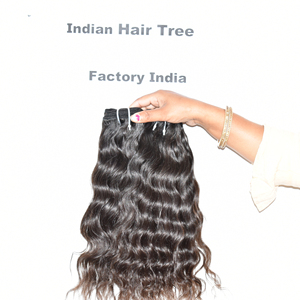 Extensions de cheveux naturels indiens en gros pour femmes, bouclés, vietnamiens, tissage ondulé profond, extensions de cheveux humains colorées - Product Image 5