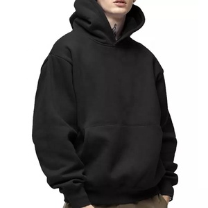 Sudadera con Capucha Oversize de Algodón Grueso para Hombre, Personalizable con Estampado Puff, Hombros Caídos, Tallas Grandes, Venta al por Mayor - Product Image 3
