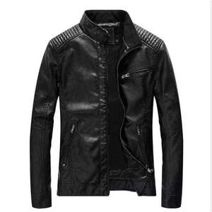 Custom Vintage Leather <b>Jacket</b> for <b>Men</b> Genuine Leather Motorcycle Biker <b>Jacket</b> Wholesale OEM ODM Manufacturing Factory - Product Image 3