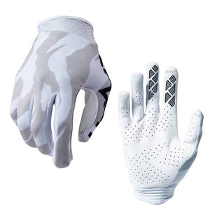 Gants de moto entièrement personnalisés en cuir, pour motards, coupe-vent, unisexes, à doigts entiers, pour course moto - Product Image 2