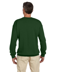 Sweat-shirt à col rond pour homme, 100% coton, couleur unie, coupe classique, pull décontracté, tricoté en molleton, hiver, séchage rapide, sportif - Product Image 4