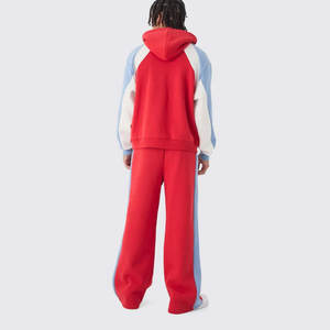 Survêtement de sport vierge personnalisé 100 % polyester pour homme, idéal pour le jogging et l'entraînement, avec logo personnalisé, vente en gros - Product Image 6