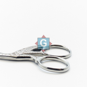 Stainless Steel Embroidery <b>Scissors</b> With Decorative Handle For <b>Sewing</b> And Hairdressing - Product Image 6