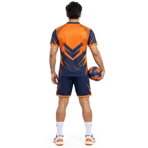 Equipaciones de Balonmano, Camiseta Profesional para Equipo, Pantalones Cortos a Juego, Ropa Deportiva Cómoda y Transpirable, Ideal para Entrenamiento de Balonmano - Product Image 5