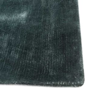 Z&H Home Hand Tufted Loomed Sage Green Solid Viscose Silk <b>Thick</b> Plush Cut Pile PET Friendly Cushioned Modern Washable Rug - Product Image 4