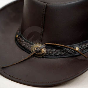 Chapeau de cowboy occidental haut de gamme à large bord en feutre, style classique campagnard, chapeau de mode pour l'extérieur, vente en gros - Product Image 5