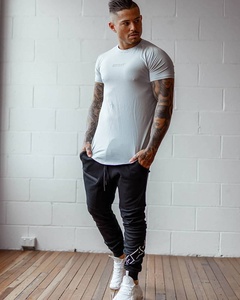 Men Joggers Pants Zipper Pockets Casual Men's Trouser Cotton Jogging Sweatpants - Product Image 6