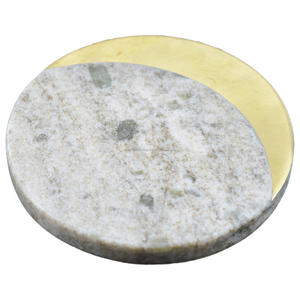 Vaisselle carrée en pierre sous-verres et tampons décor à la maison Table à manger et restaurant Design sous-verres plats ensemble pierre - Product Image 5