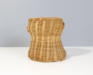 Maceta de ratán hecha a mano, ideal para la decoración de la habitación de los niños, estanterías, mesas, guarderías y salas de juegos. Venta al por mayor desde India. - Product Image 2