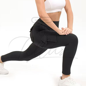 Custom High Waist Solid Sublimation Compression <b>Yoga</b> <b>Leggings</b> for Men Women-Sweat-Wicking Four-Way Stretch Gym Wear - Product Image 3